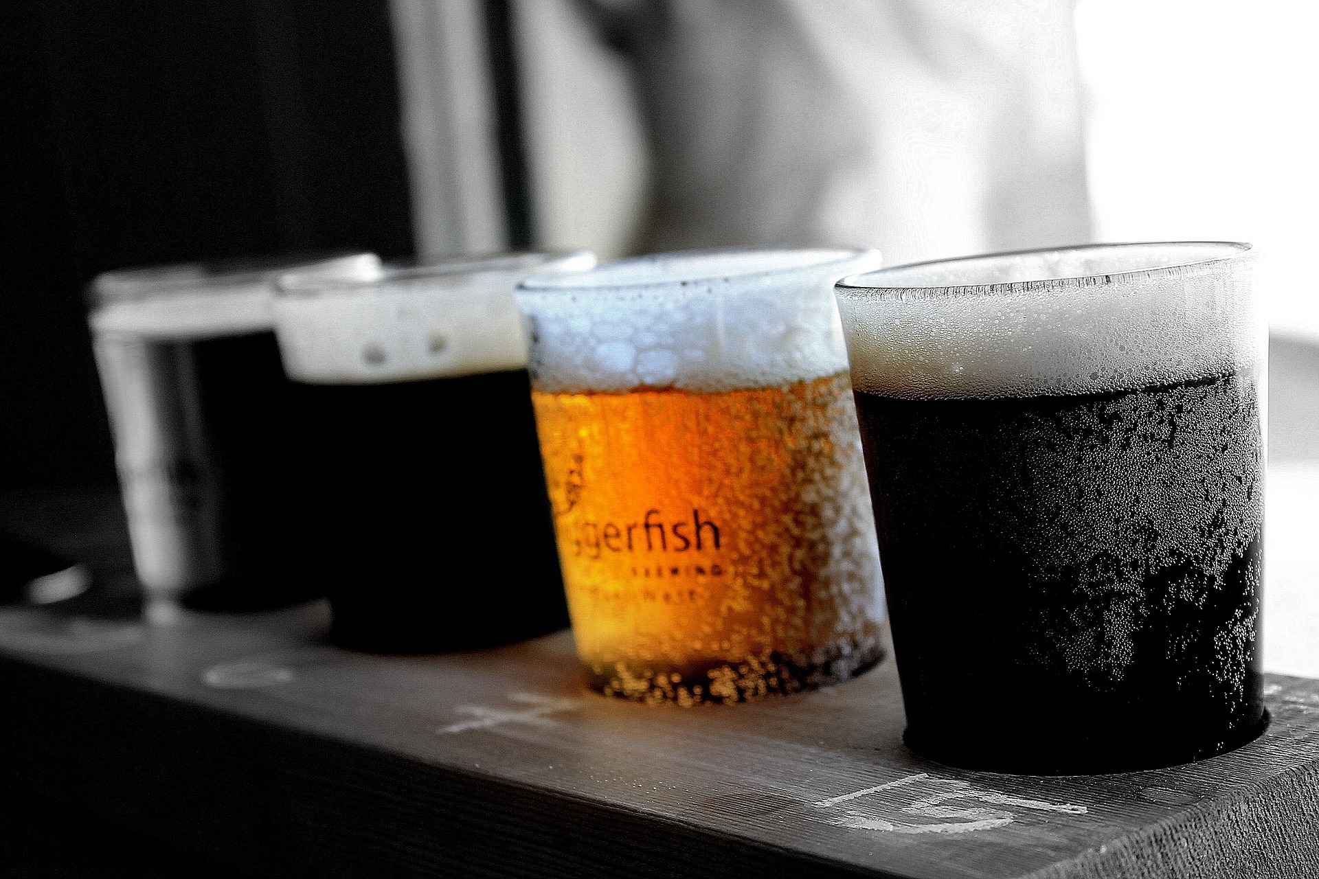 flight of beers